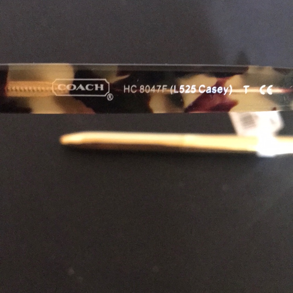 Coach Horn Rim Sunnies and. Dope Jewel Pen - Picture 4 of 8